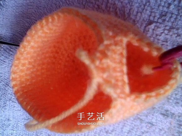 毛线小象的编织方法 钩针编织大象玩具图解(图7)