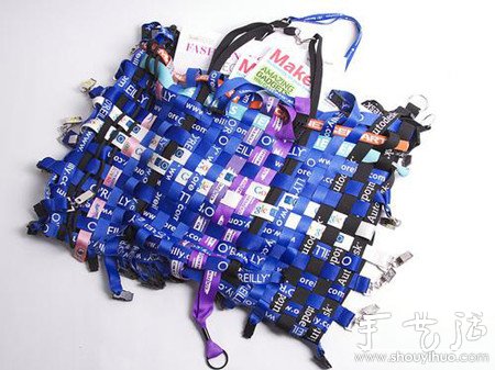 吊牌带子DIY包包的方法教程 - 诺云双维造物网