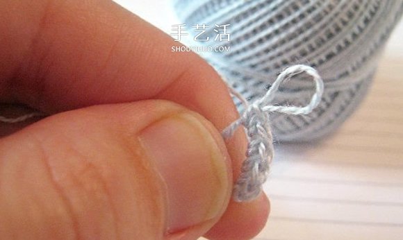 年年有余幸福年！钩针编织可爱小鱼的步骤图(图3)