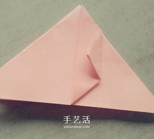 带翅膀气球的折法图解 折纸有翅膀的气球教程(图5)