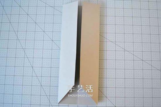 纸衬衫的折法简单图解 可爱小衬衫怎么折步骤(图3)