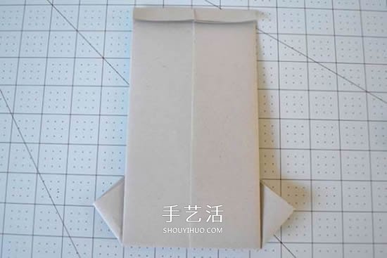 纸衬衫的折法简单图解 可爱小衬衫怎么折步骤(图8)