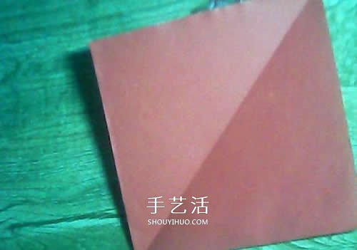 儿童羽毛笔的折法图解 简单折纸羽毛笔教程(图3)