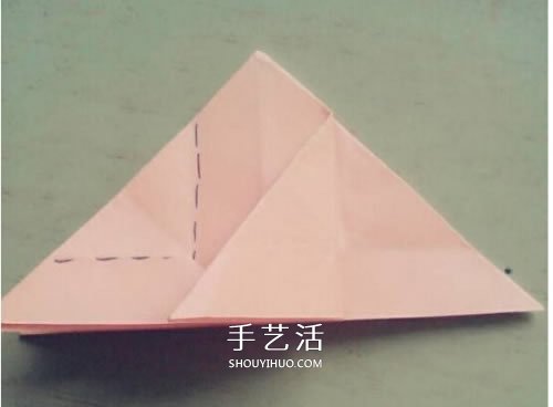 带翅膀气球的折法图解 折纸有翅膀的气球教程(图8)