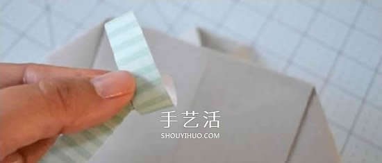 纸衬衫的折法简单图解 可爱小衬衫怎么折步骤(图10)