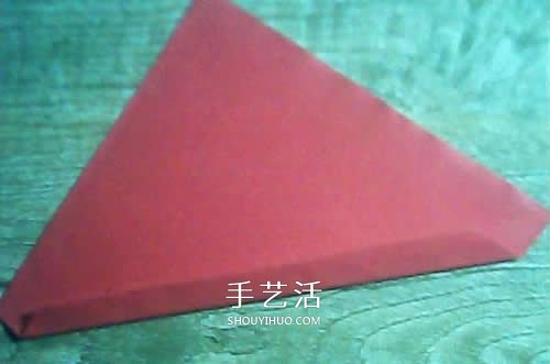 儿童羽毛笔的折法图解 简单折纸羽毛笔教程(图6)