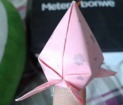 简单又可爱桃子折纸 儿童手工桃子的折法 - 诺云双维造物网