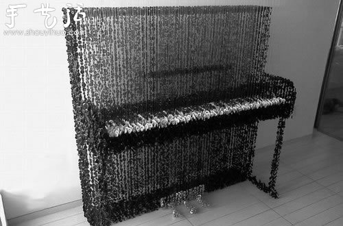 纽扣DIY的艺术作品(图3)