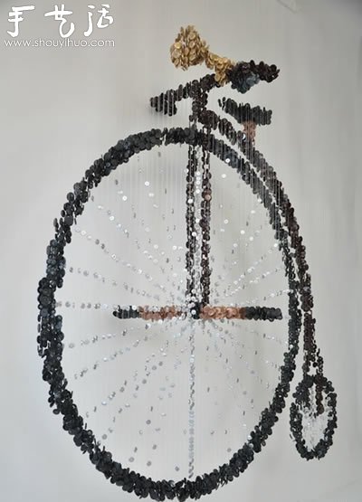 纽扣DIY的艺术作品(图11)