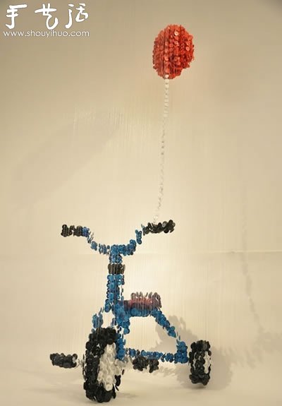 纽扣DIY的艺术作品(图14)