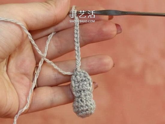 钩织蜻蜓的钩法图解 可用作衣物上的漂亮装饰(图7)