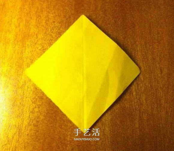 幼儿枫叶的折纸方法 简单折叠枫叶图解教程(图3)