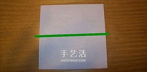 折纸魔方的方法图解 手工立方体方块的折法(图3)