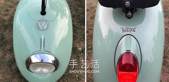 大众甲壳虫汽车DIY改造成迷你摩托车(图3)
