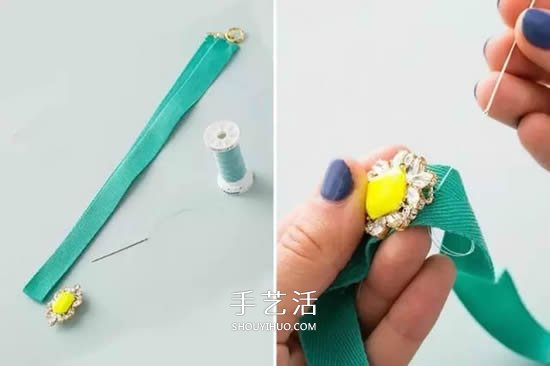 去年的遮阳帽戴腻了 简单改造一下美腻朋友圈(图1)