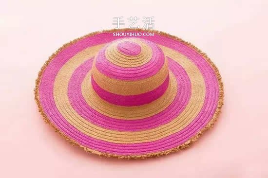 去年的遮阳帽戴腻了 简单改造一下美腻朋友圈(图25)