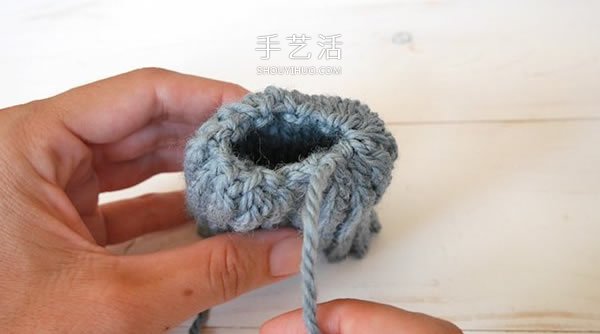 温暖人心的小物！ 钩织可爱小南瓜装饰的方法(图5)