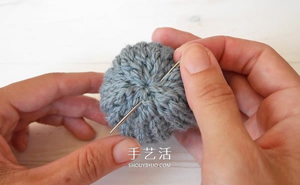 温暖人心的小物！ 钩织可爱小南瓜装饰的方法(图7)