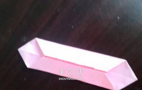 简单雪花的折叠方法 手工折纸雪花的图解教程(图2)
