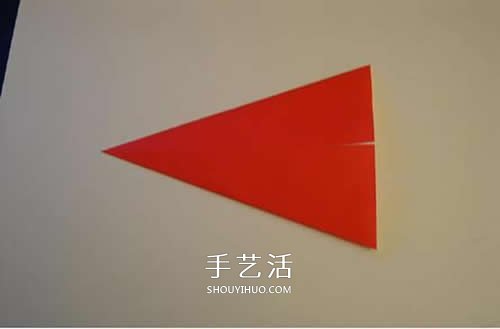 折纸圣诞帽的方法图解 简单圣诞帽的折法步骤(图9)
