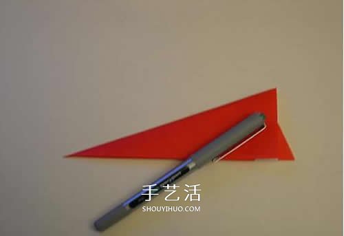 折纸圣诞帽的方法图解 简单圣诞帽的折法步骤(图12)