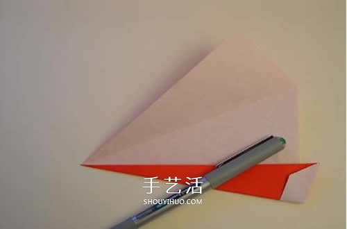 折纸圣诞帽的方法图解 简单圣诞帽的折法步骤(图11)