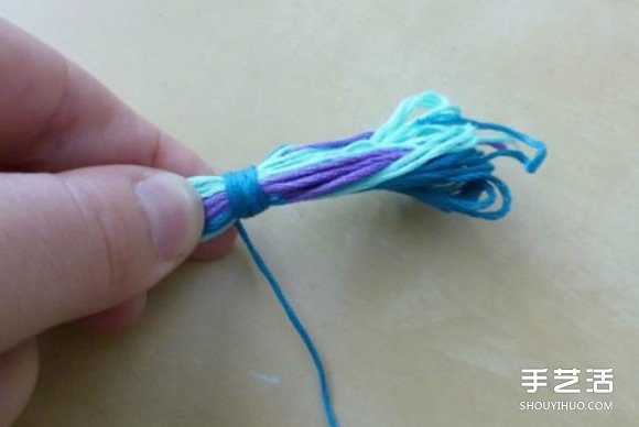 钩针手工编织药玉的方法 有吉祥如意的寓意(图7)