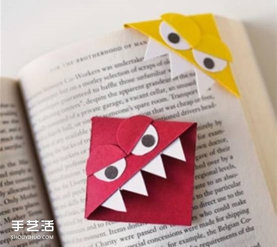 卡通书签制作方法图片 儿童动漫书签制作方法(图5)