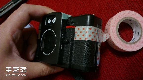 旧相机改造翻新DIY 胶带纸改造相机的方法(图13)