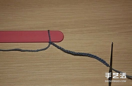 废弃的冰棒棍也能变成钩针编织的好用道具(图2)