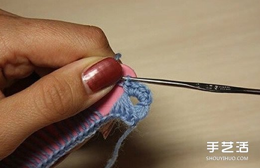 废弃的冰棒棍也能变成钩针编织的好用道具(图5)