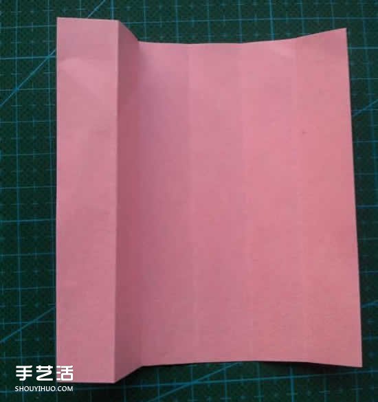 儿童折纸裙子图解教程 简单小裙子的折叠方法(图4)