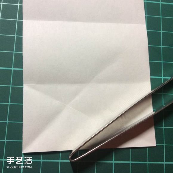 怎么折铅笔的方法图解 手工铅笔折纸步骤图(图5)