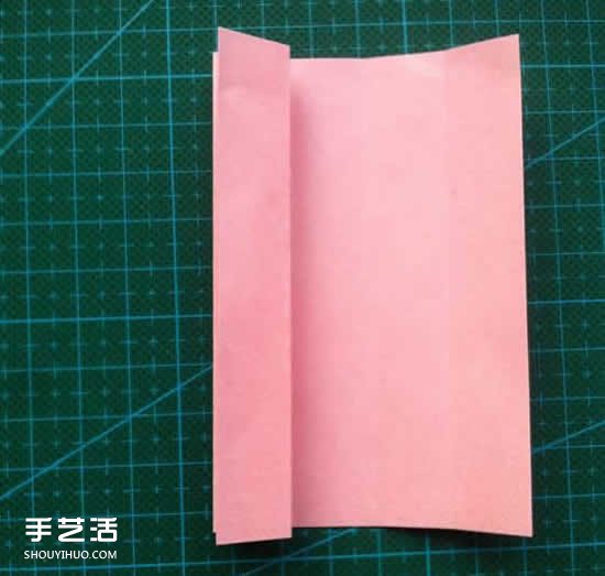 儿童折纸裙子图解教程 简单小裙子的折叠方法(图5)