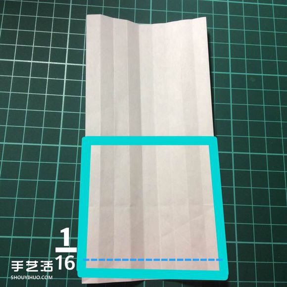怎么折铅笔的方法图解 手工铅笔折纸步骤图(图6)