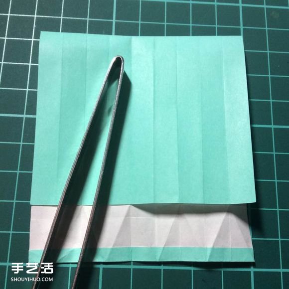 怎么折铅笔的方法图解 手工铅笔折纸步骤图(图12)