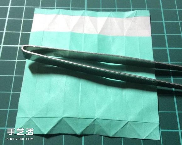 怎么折铅笔的方法图解 手工铅笔折纸步骤图(图13)