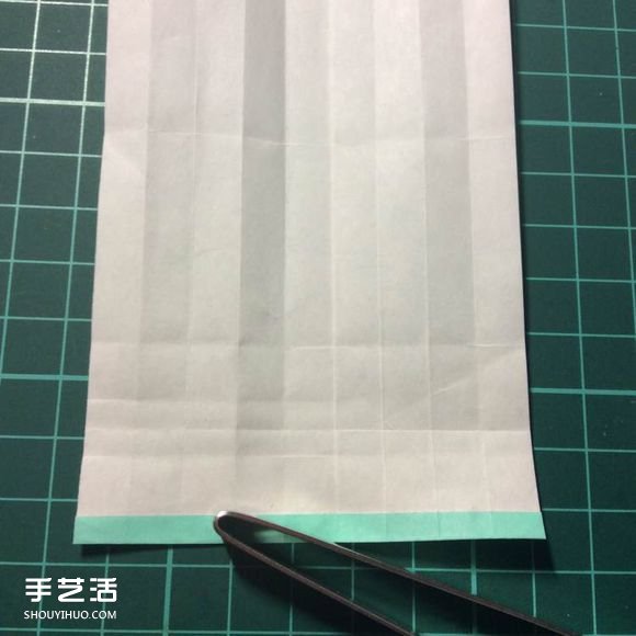 怎么折铅笔的方法图解 手工铅笔折纸步骤图(图8)
