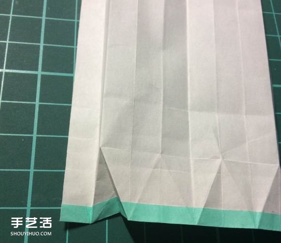 怎么折铅笔的方法图解 手工铅笔折纸步骤图(图10)