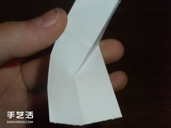 儿童折纸弹簧图解教程 简单弹簧的折法步骤(图3)