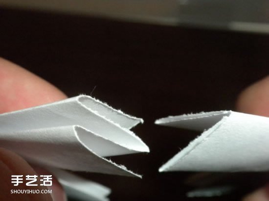 儿童折纸弹簧图解教程 简单弹簧的折法步骤(图5)