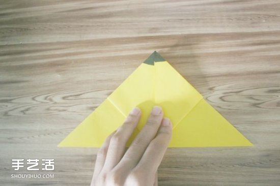 怎么折皮卡丘的方法 手工皮卡丘折纸步骤图(图9)