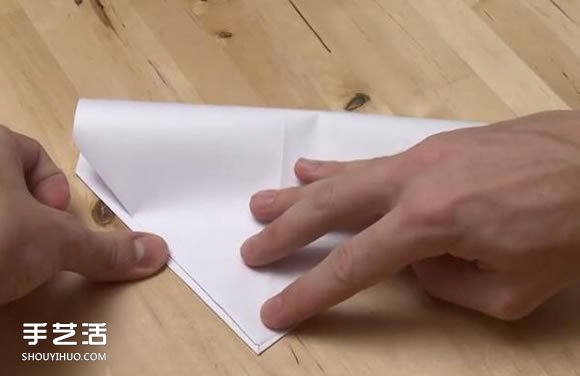 纸炮怎么叠图解教程 两种纸炮的折法步骤图(图5)