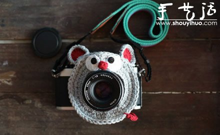 手工制作的小老鼠镜头玩偶(图3)