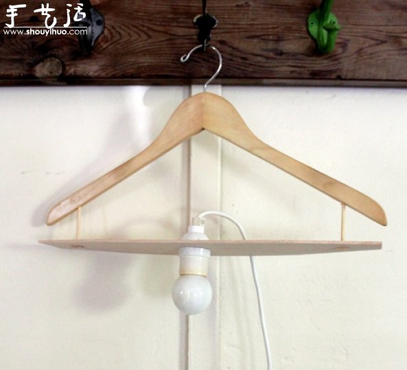 创意衣架灯手工DIY(图2)