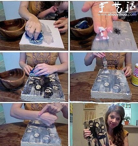 创意DIY：教你把照片印染到木头上(图3)