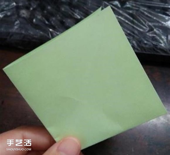 立体小雨伞的折法图解 儿童纸雨伞制作方法(图4)