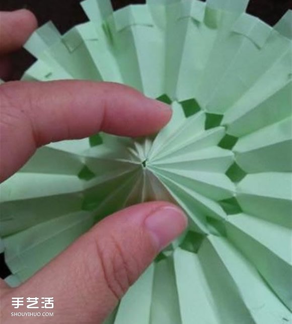 立体小雨伞的折法图解 儿童纸雨伞制作方法(图18)
