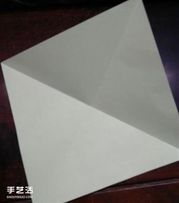 立体小雨伞的折法图解 儿童纸雨伞制作方法(图3)