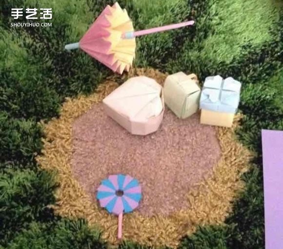 儿童棒棒糖的折法图解 折纸棒棒糖手工制作(图8)